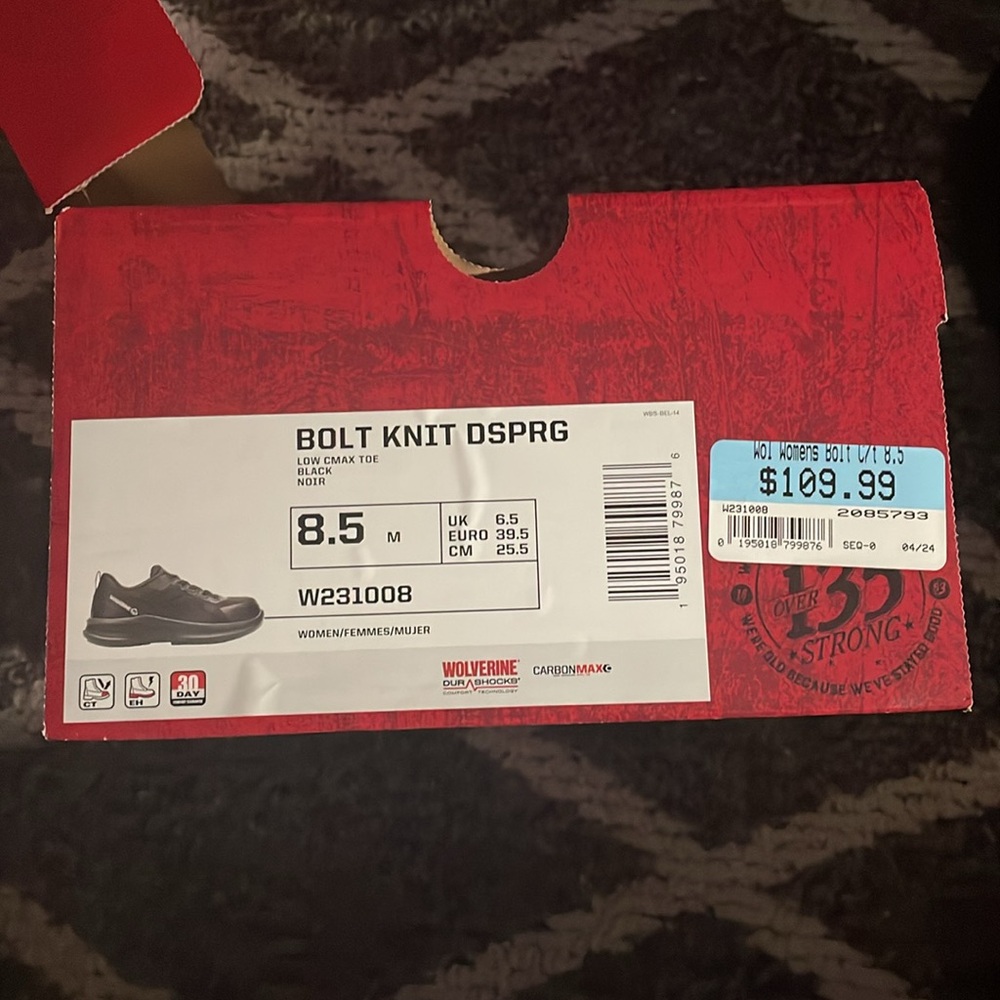 EUC Steel Toe Woman’s Wolverine Work Shoes!!!